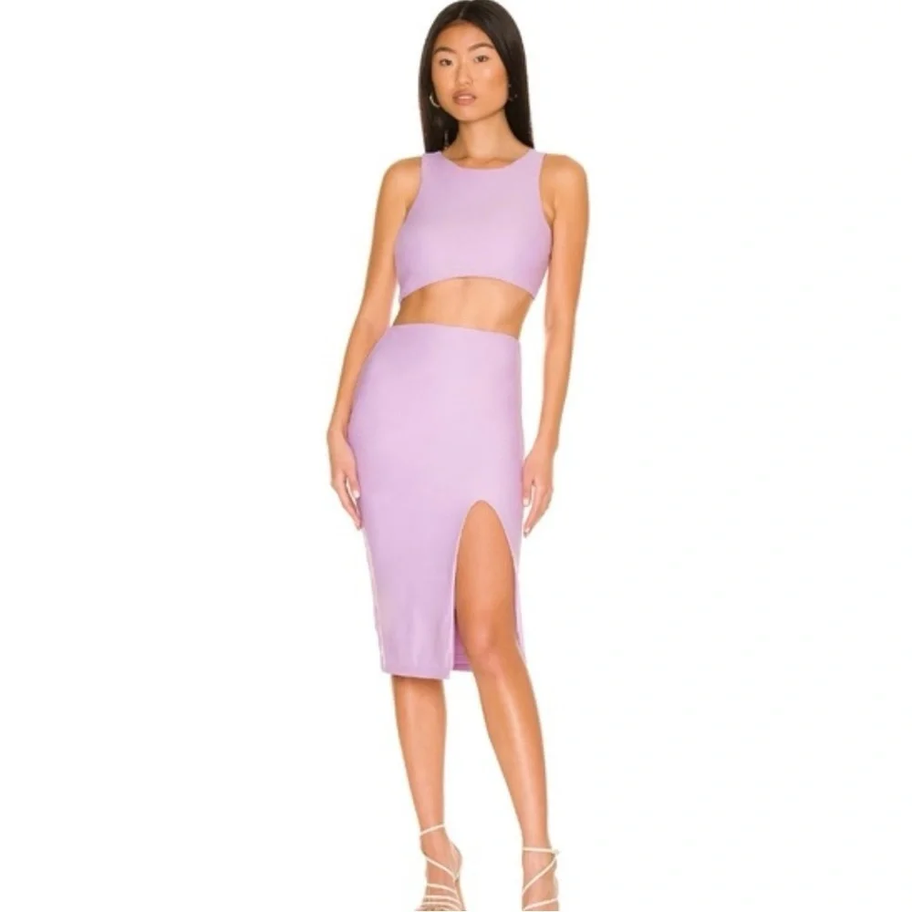 amira cut out dress Honest The Label Amira Cutout Midi Dress